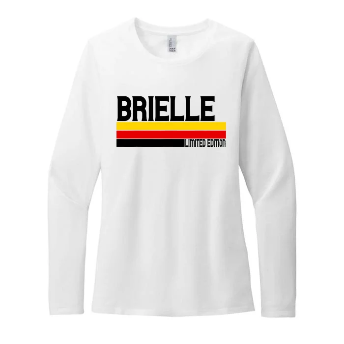 Brielle Name Personalized Cute Idea Vintage Womens CVC Long Sleeve Shirt