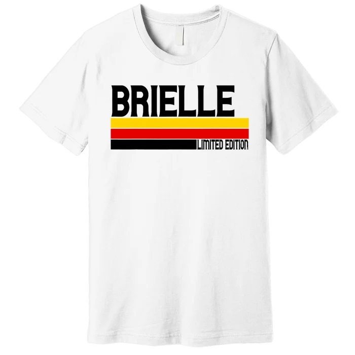 Brielle Name Personalized Cute Idea Vintage Premium T-Shirt