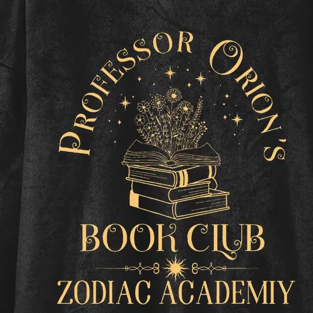 Book Nerd Professor OrionS Book Club Zodiac Academy Hooded Wearable Blanket