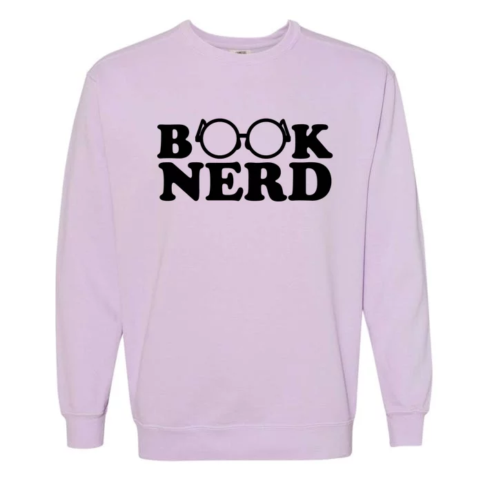 Book Nerd Reading Gift Garment-Dyed Sweatshirt