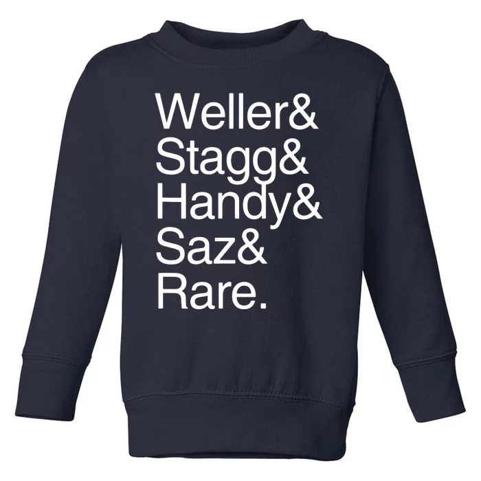 BTAC Name Shirts Bourbon Whiskey Toddler Sweatshirt