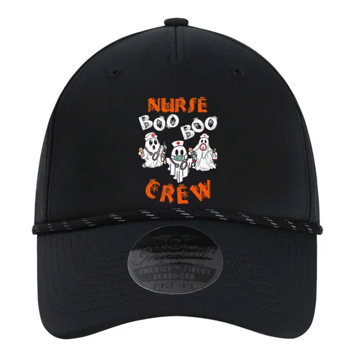 Boo Nurse Scrub Funny Ghost Halloween Performance The Dyno Cap