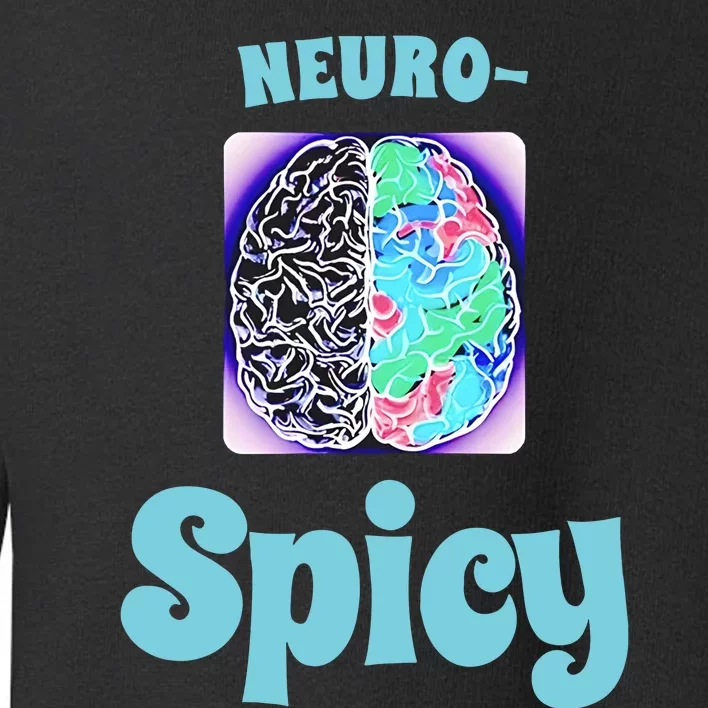 Brains Neuro Spicy Toddler Sweatshirt