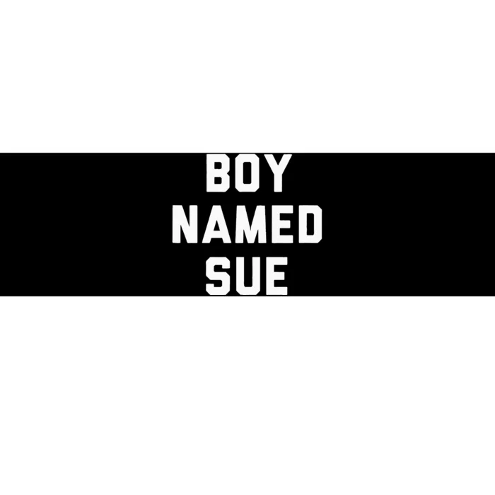 Boy Named Sue Tank Country Music Festival Classic Country Bumper Sticker