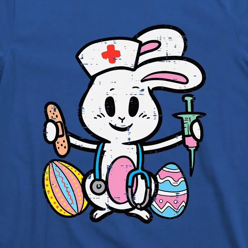 Bunny Nurse Stethoscope Cute Rabbit Scrub T-Shirt