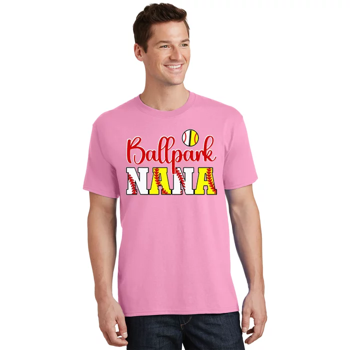 Ballpark Nana Softball T-Shirt