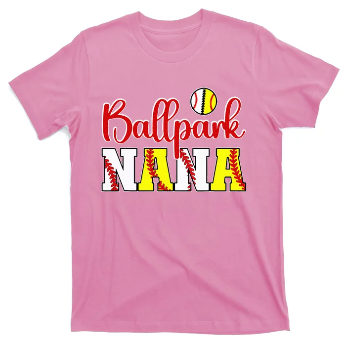 Ballpark Nana Softball T-Shirt