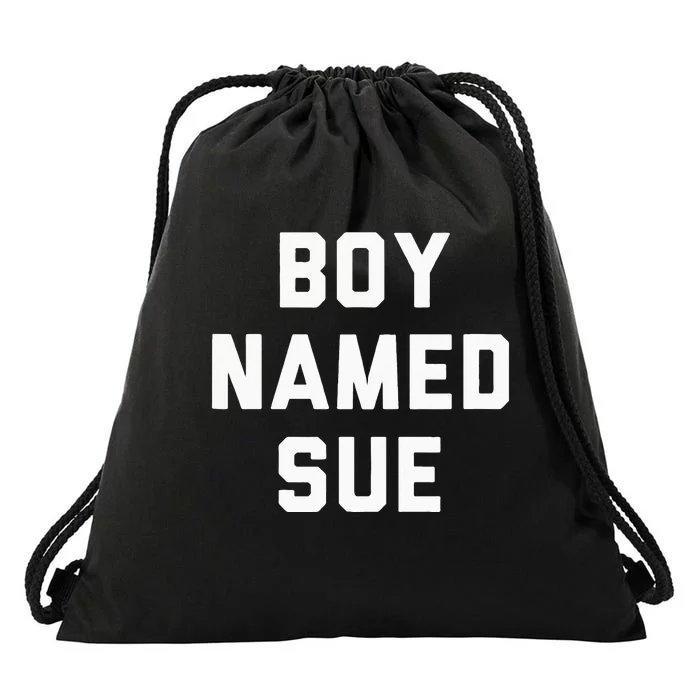 Boy Named Sue Tank Country Music Festival Classic Country Drawstring Bag