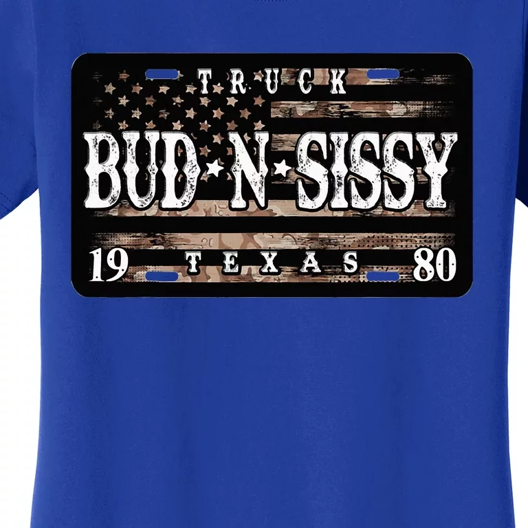 Bud N Sissy Texas Cowboy Women's T-Shirt