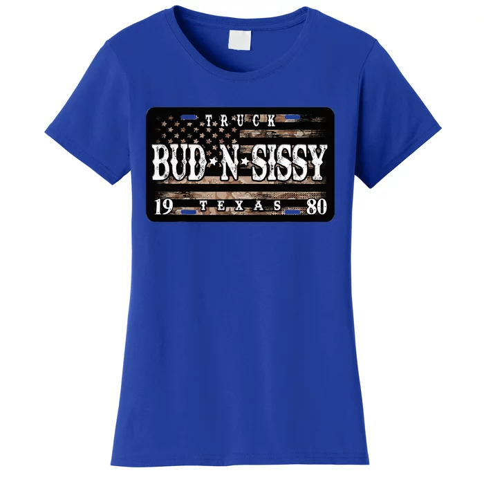 Bud N Sissy Texas Cowboy Women's T-Shirt