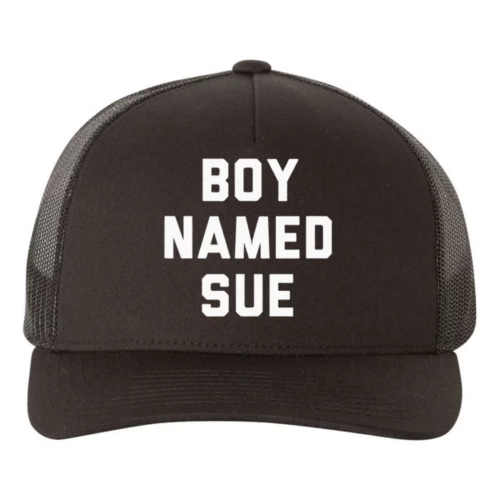 Boy Named Sue Tank Country Music Festival Classic Country Yupoong Adult 5-Panel Trucker Hat