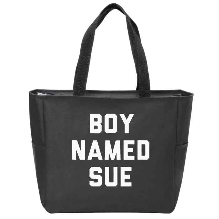 Boy Named Sue Tank Country Music Festival Classic Country Zip Tote Bag