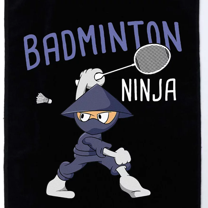 Badminton Ninja Shuttlecock Boy Badminton Platinum Collection Golf Towel