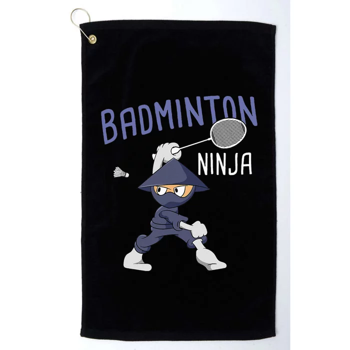 Badminton Ninja Shuttlecock Boy Badminton Platinum Collection Golf Towel