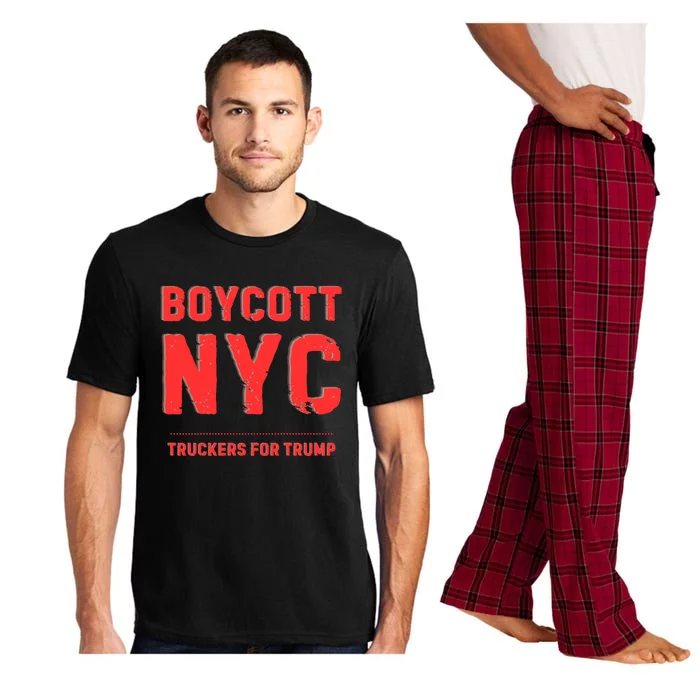 Boycott Nyc Truckers For Trump Pajama Set