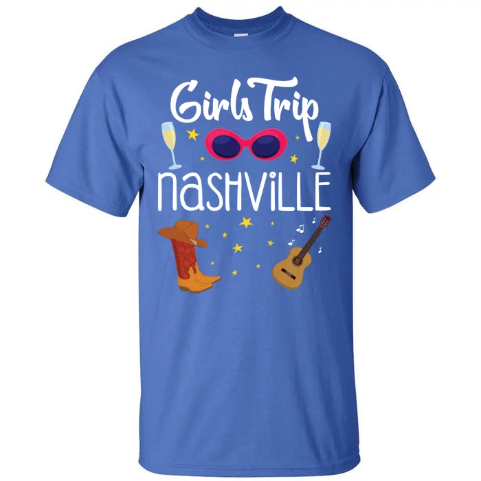 Bachelorette Nashville Trip Gift Tall T-Shirt