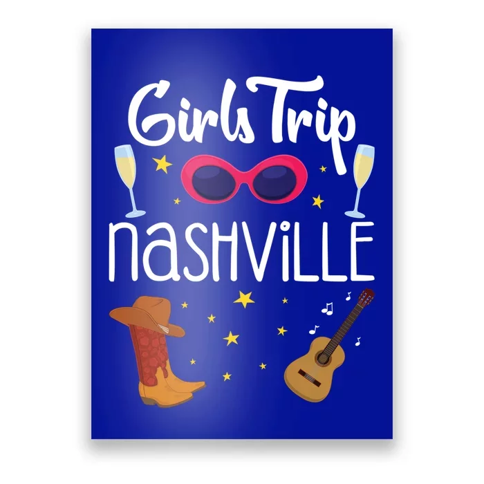 Bachelorette Nashville Trip Gift Poster