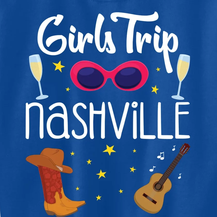 Bachelorette Nashville Trip Gift Kids Sweatshirt