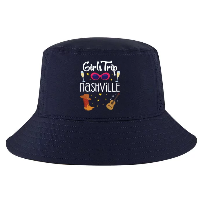 Bachelorette Nashville Trip Gift Cool Comfort Performance Bucket Hat