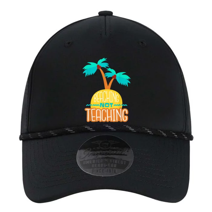 Beaching Not Teaching Teacher Funny Summer Vacation Performance The Dyno Cap