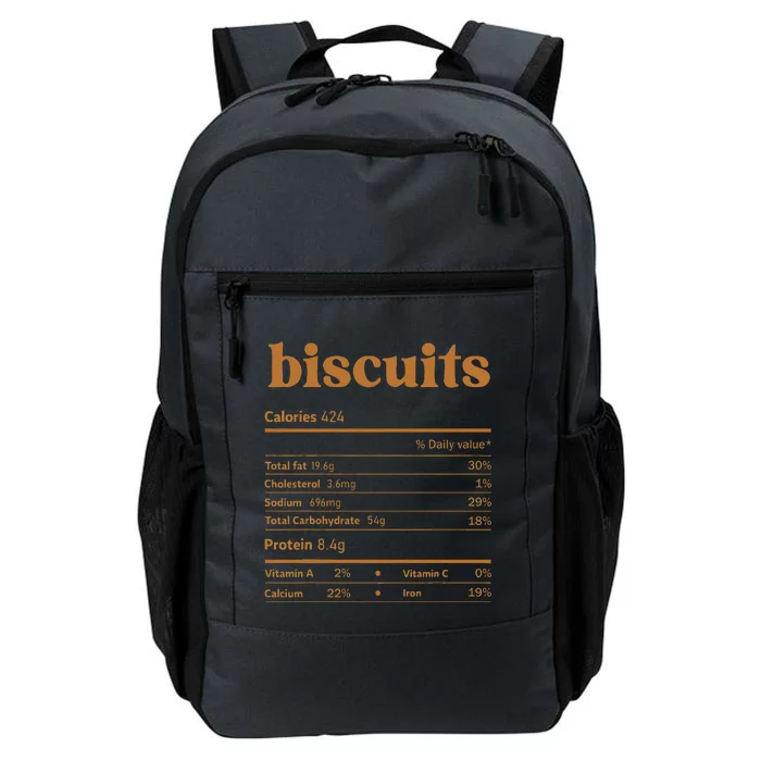 Biscuit Nutrition Thanksgiving Costume Food Facts Christmas Daily Commute Backpack