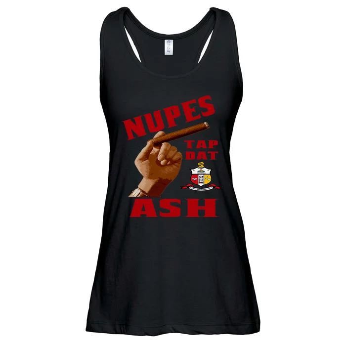 Black Nupes Tap Dat Ash Cigar Ladies Essential Flowy Tank