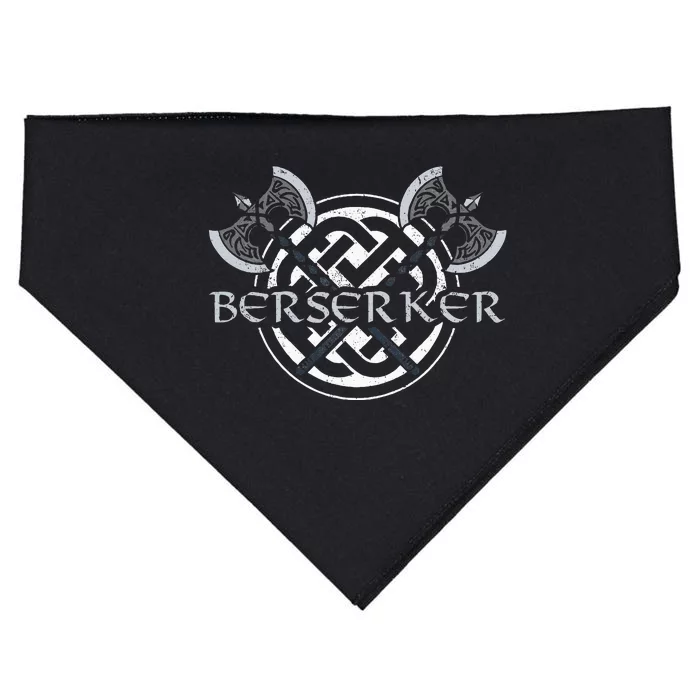 Berserker Nordic Valhalla Norseman Warrior Viking USA-Made Doggie Bandana