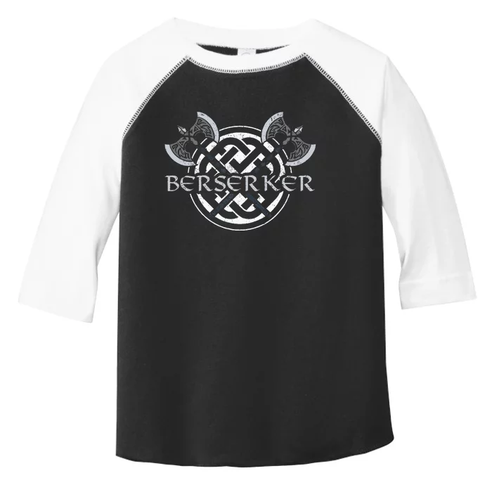 Berserker Nordic Valhalla Norseman Warrior Viking Toddler Fine Jersey T-Shirt