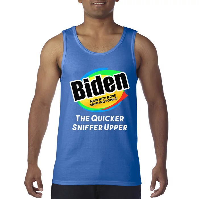 Biden Now With More Sniffing Power Tank Top