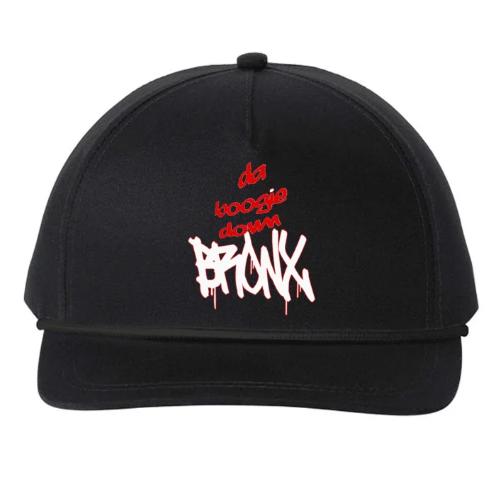 Bronx New York Da Boogie Down Bronx Snapback Five-Panel Rope Hat