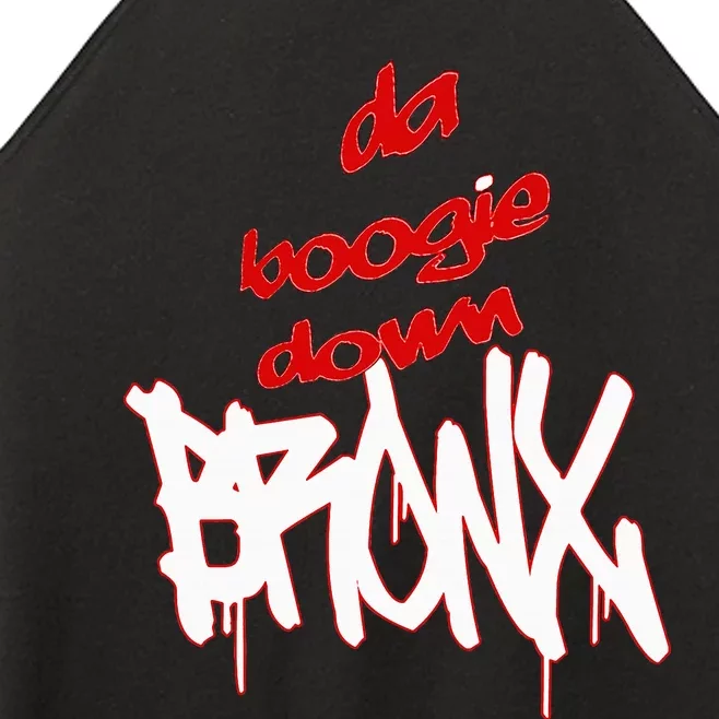 Bronx New York Da Boogie Down Bronx Women’s Perfect Tri Rocker Tank