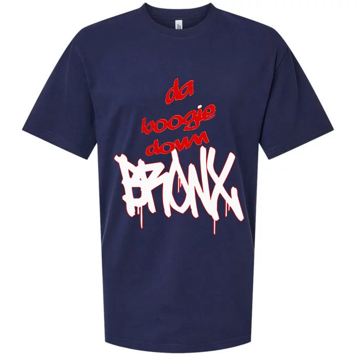 Bronx New York Da Boogie Down Bronx Sueded Cloud Jersey T-Shirt