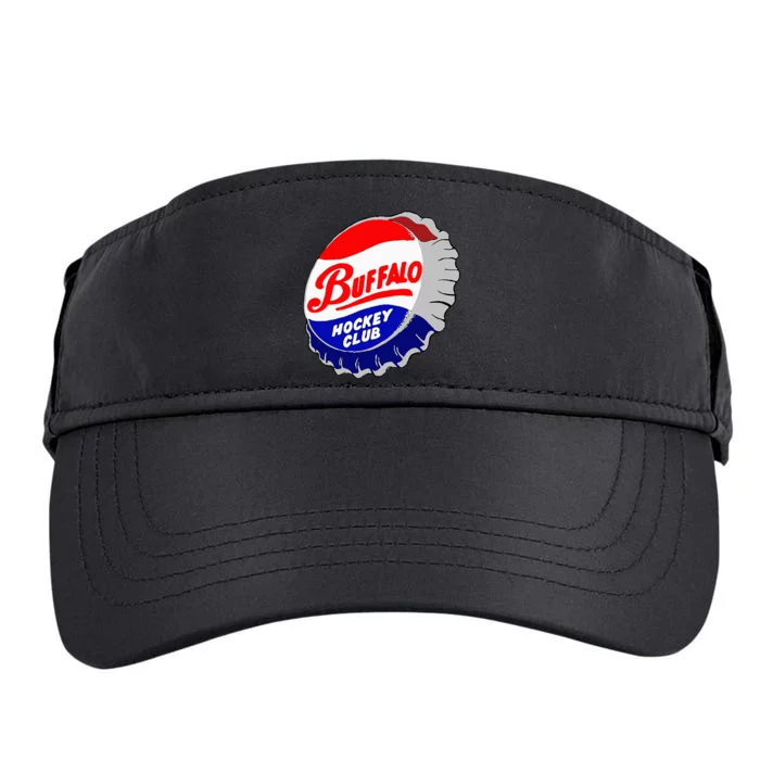 Buffalo New York Hockey Club Bottlecap Adult Drive Performance Visor