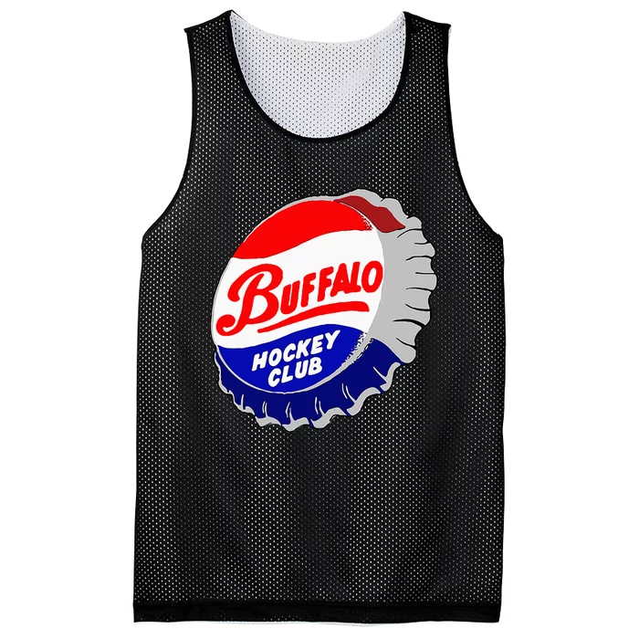 Buffalo New York Hockey Club Bottlecap Mesh Reversible Basketball Jersey Tank