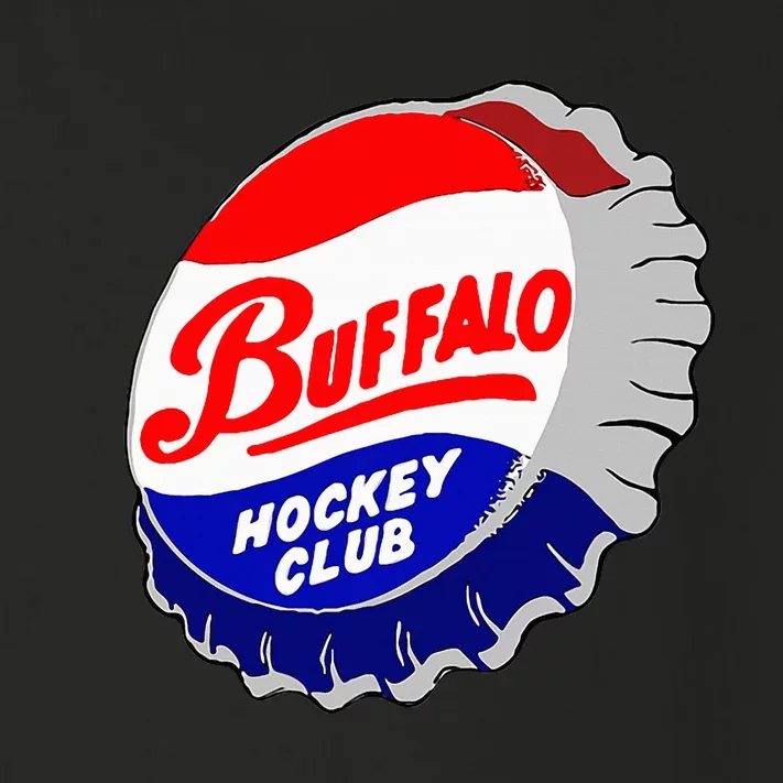 Buffalo New York Hockey Club Bottlecap Toddler Long Sleeve Shirt