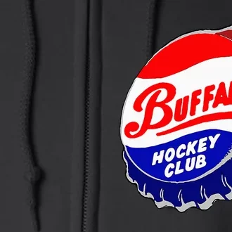 Buffalo New York Hockey Club Bottlecap Full Zip Hoodie