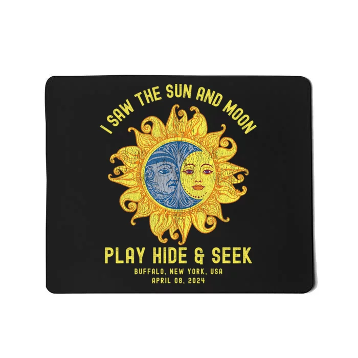 Buffalo New York Path Totality Solar Eclipse April 08 2024 Mousepad