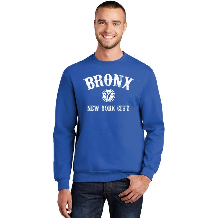 Bronx New York Vintage Great Gift Tall Sweatshirt