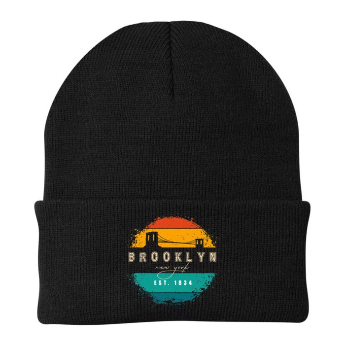 Brooklyn New York Knit Cap Winter Beanie