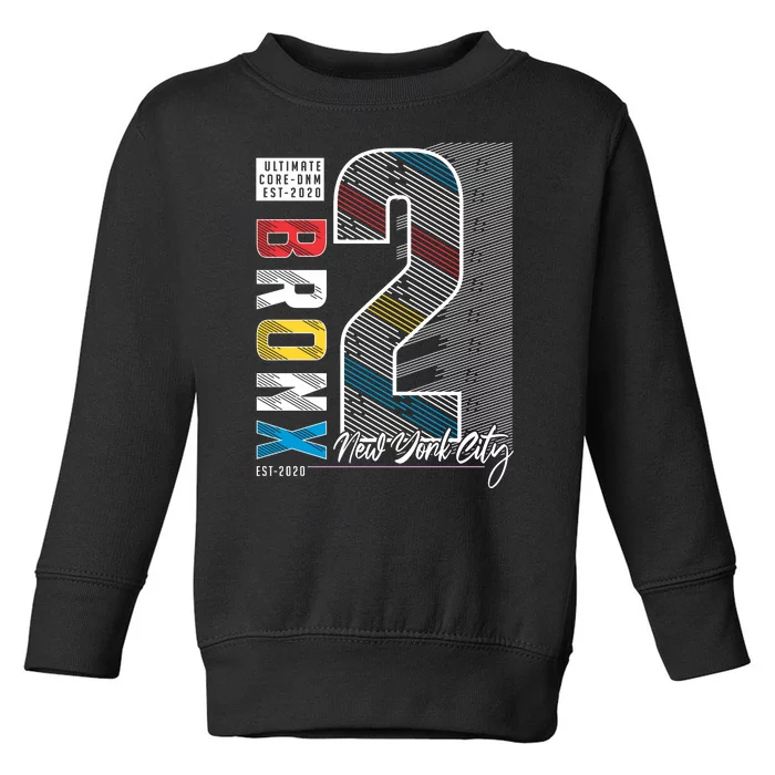 Bronx New York Toddler Sweatshirt