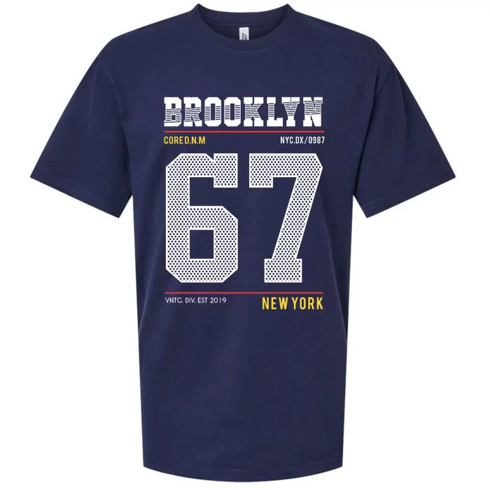 Brooklyn New York Sueded Cloud Jersey T-Shirt