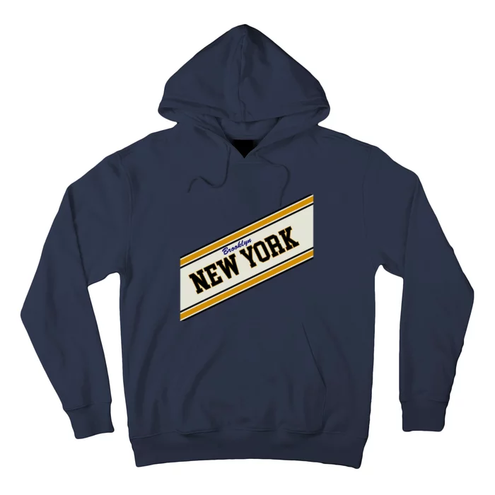 Brooklyn New York Varsity Logo Hoodie