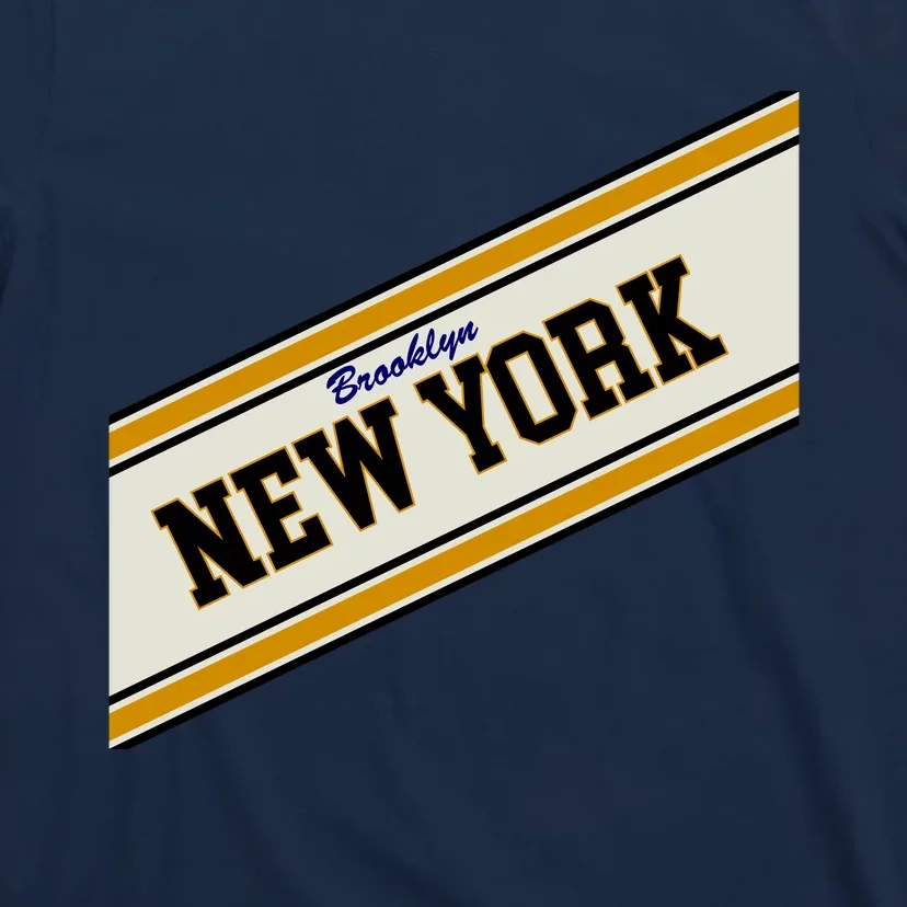 Brooklyn New York Varsity Logo T-Shirt