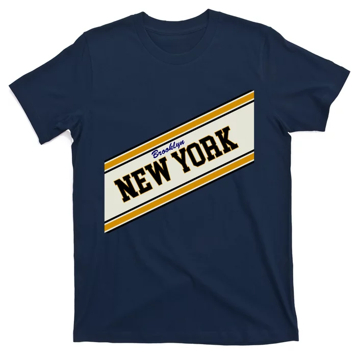 Brooklyn New York Varsity Logo T-Shirt