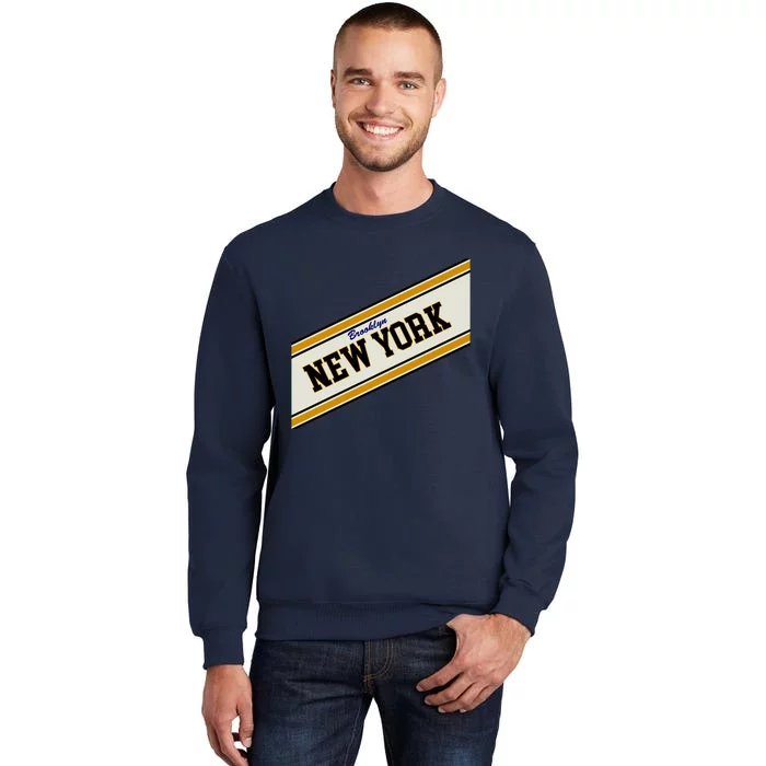 Brooklyn New York Varsity Logo Tall Sweatshirt