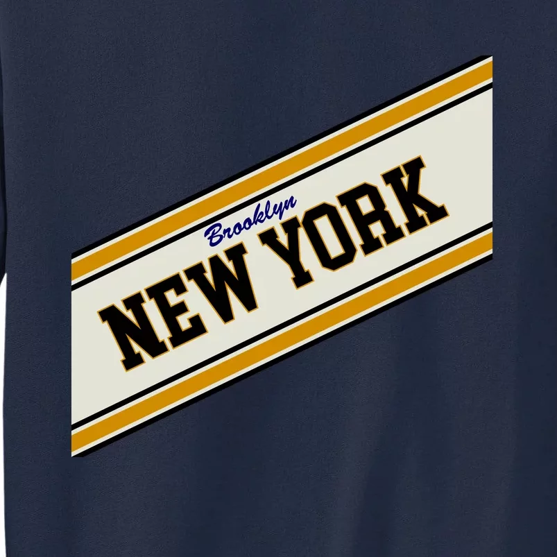 Brooklyn New York Varsity Logo Tall Sweatshirt