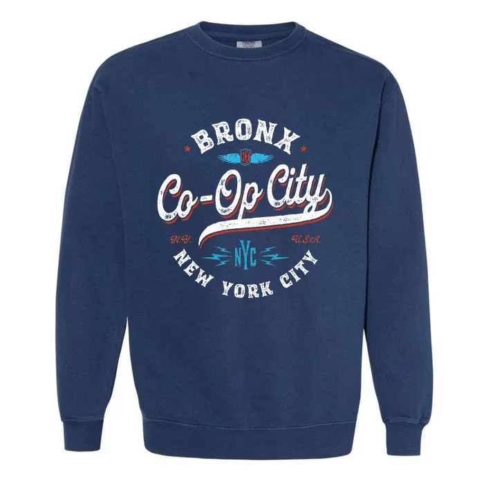 Bronx New York Coop City Garment-Dyed Sweatshirt