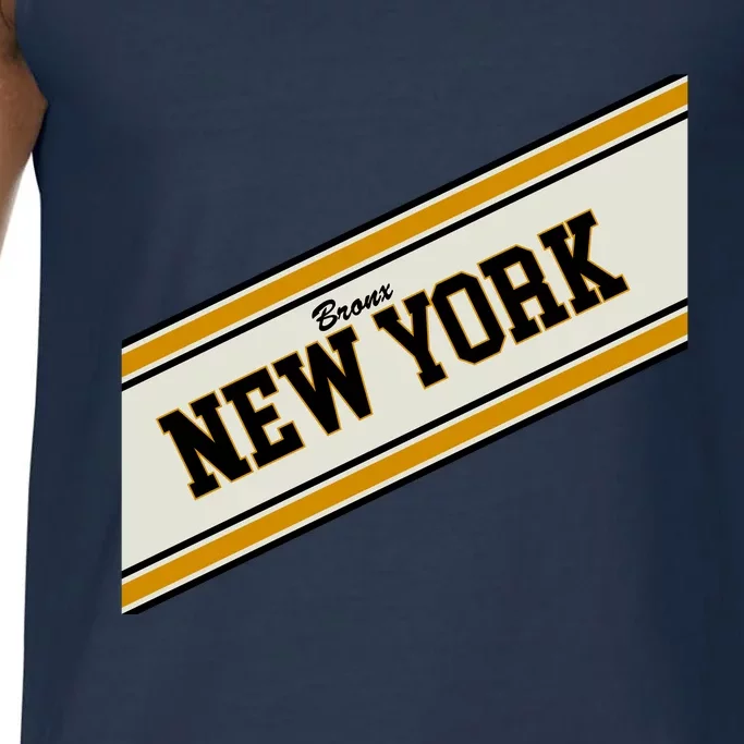 Bronx New York Varsity Logo Comfort Colors® Tank Top