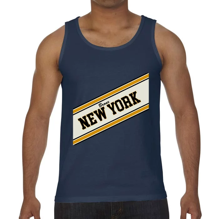 Bronx New York Varsity Logo Comfort Colors® Tank Top