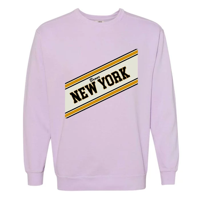 Bronx New York Varsity Logo Garment-Dyed Sweatshirt